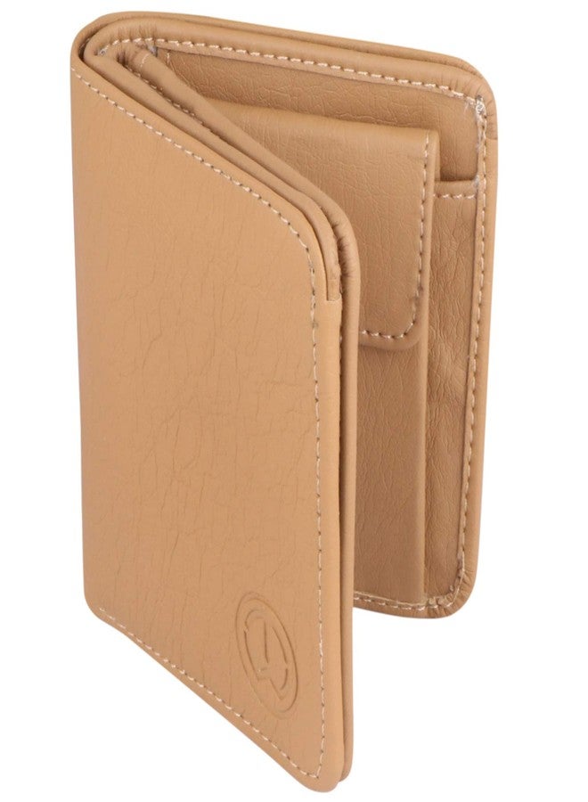 TnW Beige Leather Men's Wallet (tnw90) - Image 1